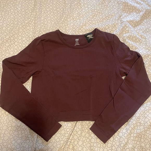 H&M Cropped Sport Long Sleeve - Picture 1 of 4